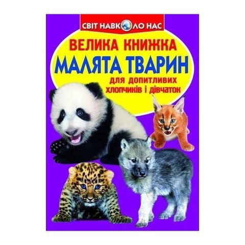 Книга &quot;Большая книга. Малыши животных&quot;