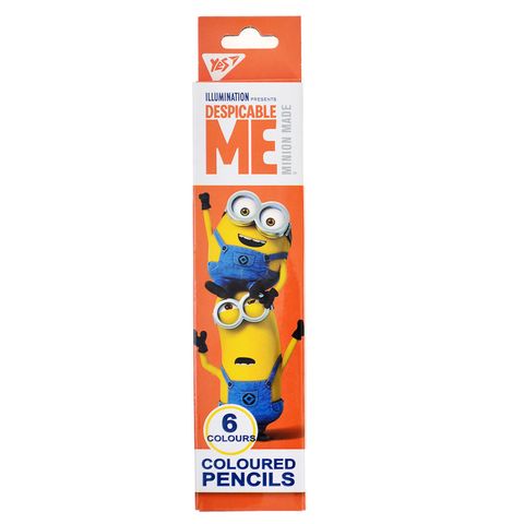 Карандаши 6 цв. &quot;Minions&quot;