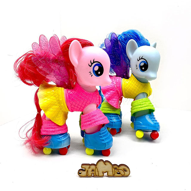 Поні Little Pony з роликами та прикрасами 88476
