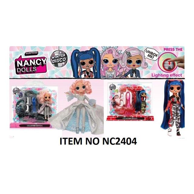 Игровой набор кукла Nancy Dolls (типа Lol) NC2404 (PG1703)