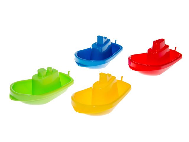 Іграшка для ванної Набір корабліків 4 шт. в коробці