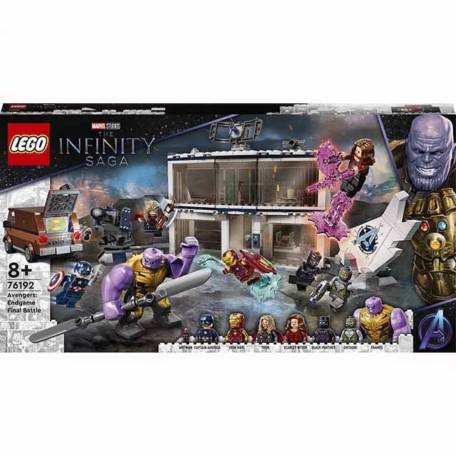 Конструктор LEGO Marvel Месники: Завершення. Вирішальна битва 76192 лего