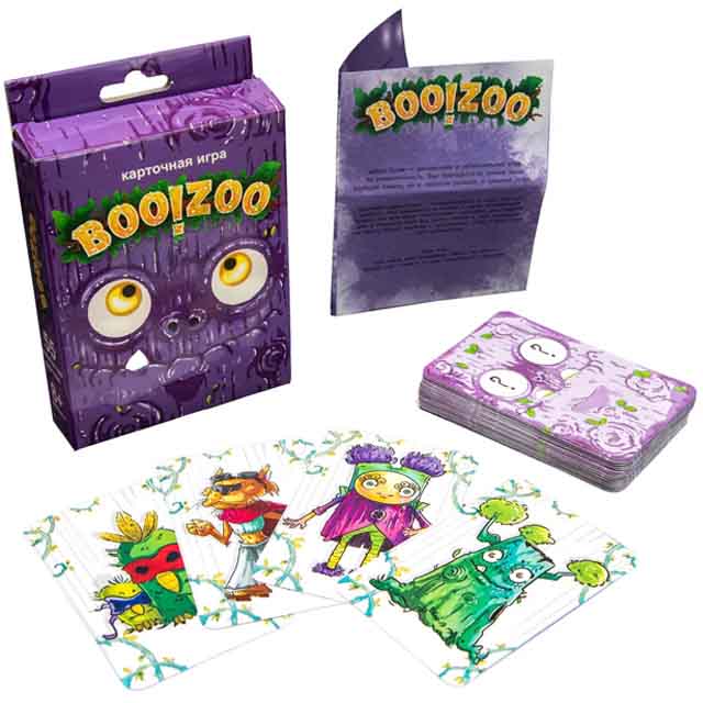 Настільна гра 30444 (рос) &quot;BOO!ZOO&quot;, в кор-ці 9,1-11,5-2,2 см