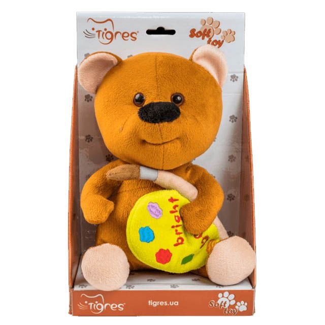 Ведмедик &quot;be bright &quot;, 22 см, Tigres