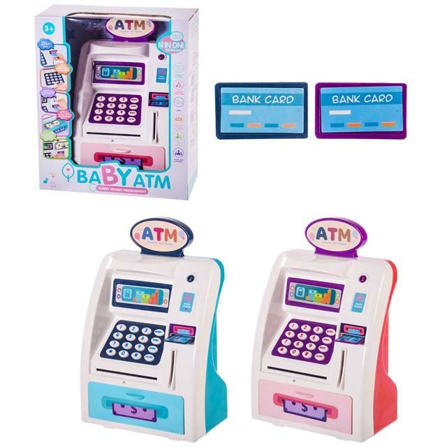 Електронна скарбничка-банкомат WF-3005, 2 кольори