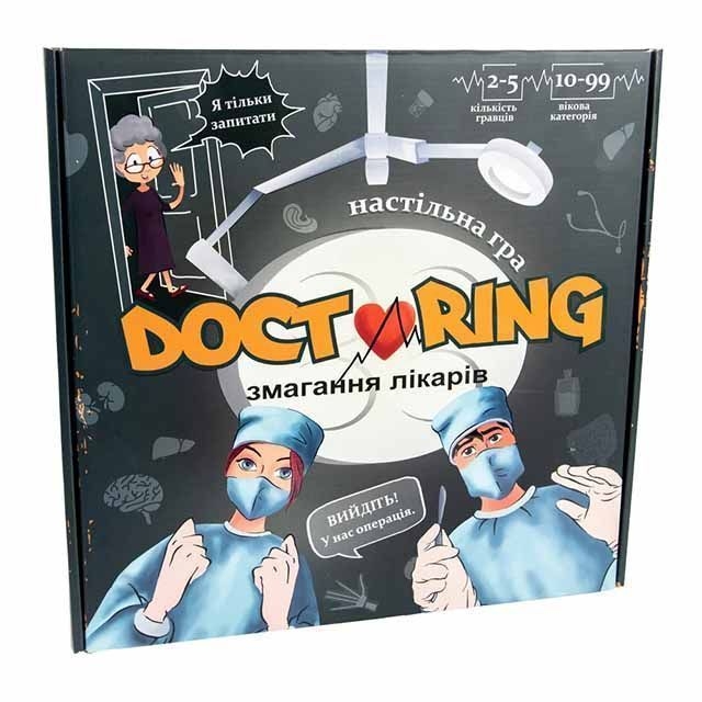 Настольная игра 30916 &quot;Doctoring - соревнование врачей&quot; рус.