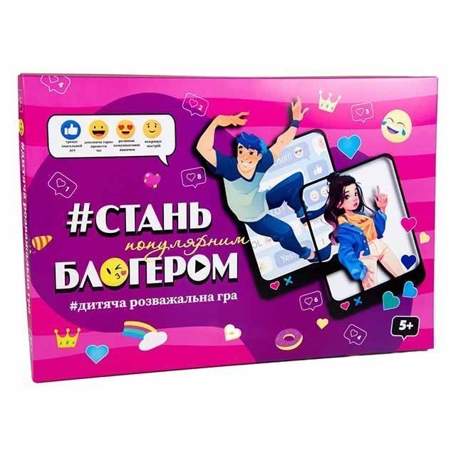 Настольная игра 30399 &quot;Стань популярным блоггером&quot;