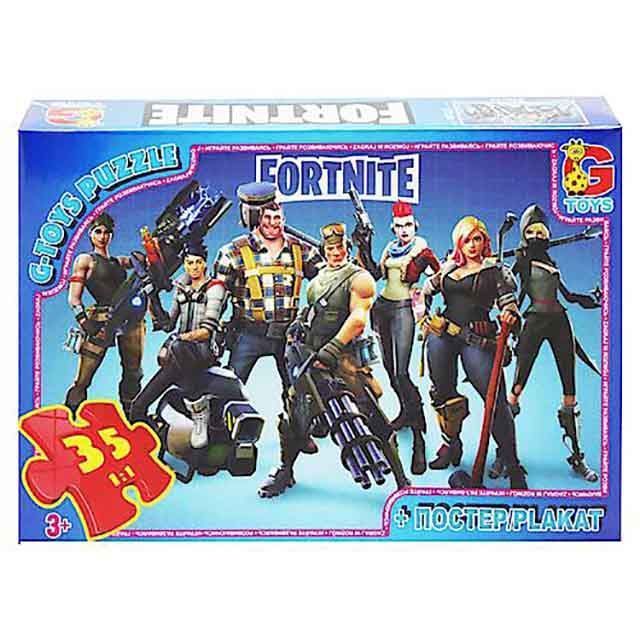 Пазлы ТМ &quot;G-Toys&quot; из серии &quot;Fortnite&quot;, 35 эл.