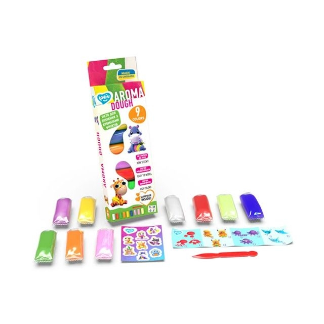 9 кольорів Aroma TM Lovin Набір для ліплення з тістом