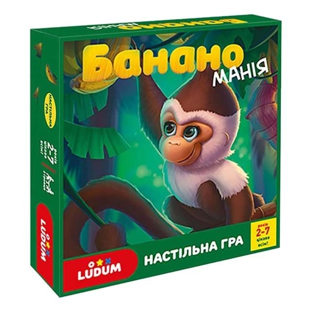 Детская настольная игра Бананомания Ludum LD1049-53 русский язык