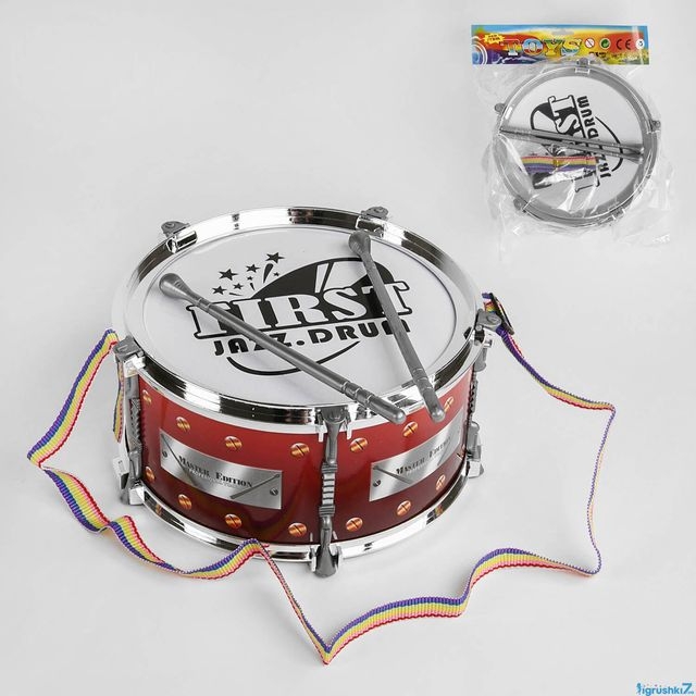 Барабан 2252 (48/2) ударні палички, ремінець, в пакеті