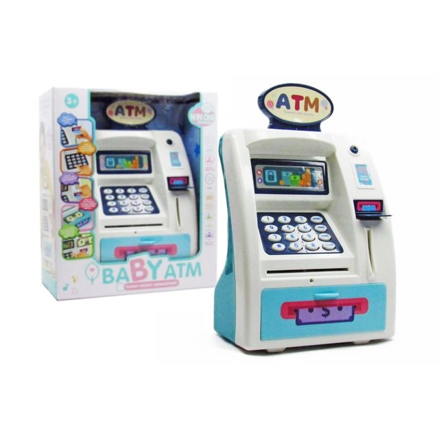 Скарбничка-банкомат на батарейках WF-3005 р.23*10,5*27см