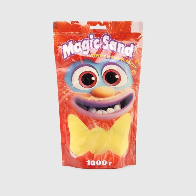 Magic sand в пакеті 39403-5 жовтий, 0,500 кг