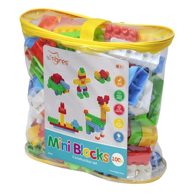 Конструктор &quot;Mini Blocks&quot; 100 ел., Tigres