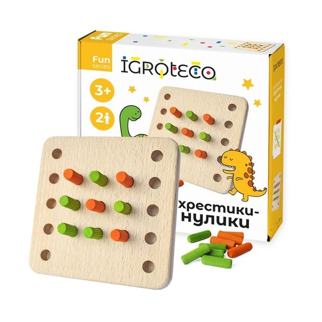 Дерев&#039;яна гра &quot;Хрестики-нулики&quot;