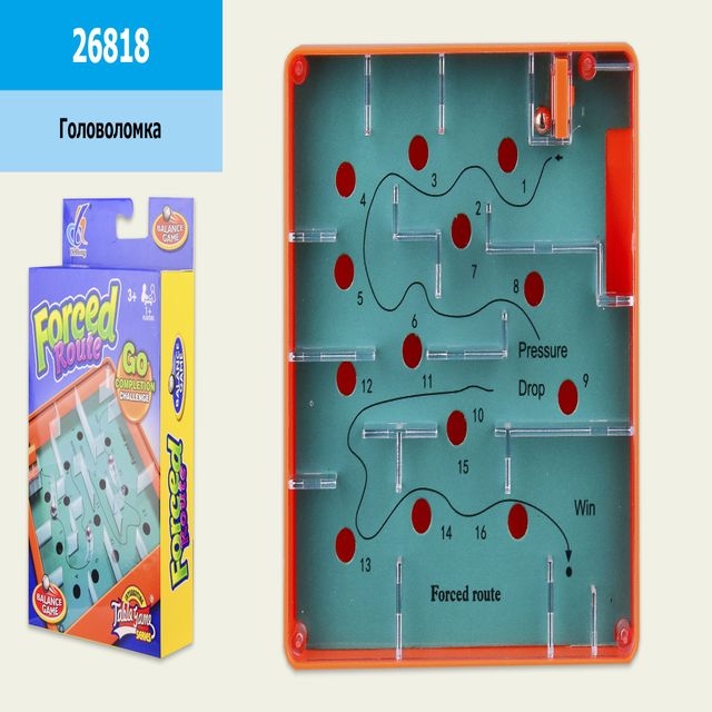 Головоломка арт. 26818 (192 шт/2) р-н іграш. 12*12*2.5 см, короб. 12.5*4*18 см