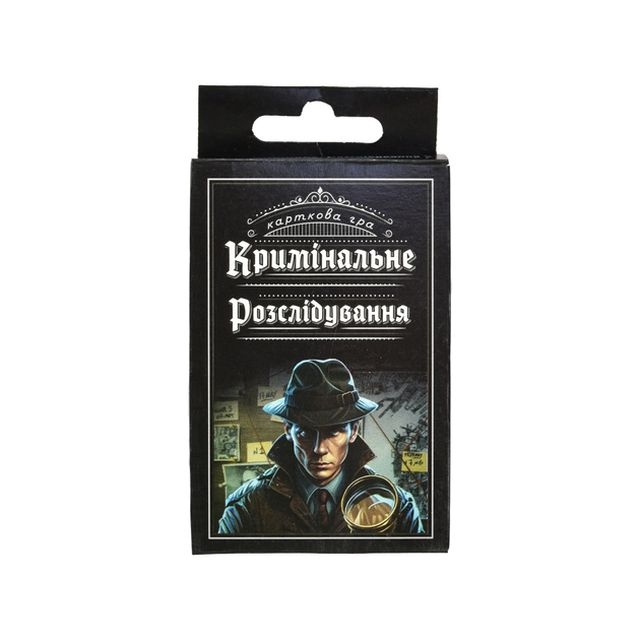 Карткова гра Strateg Кримінальне розслідування розважальна по-русски (30418)