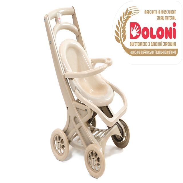 Коляска для кукол сидячая Eco Beige 0122/02eco DOLONI