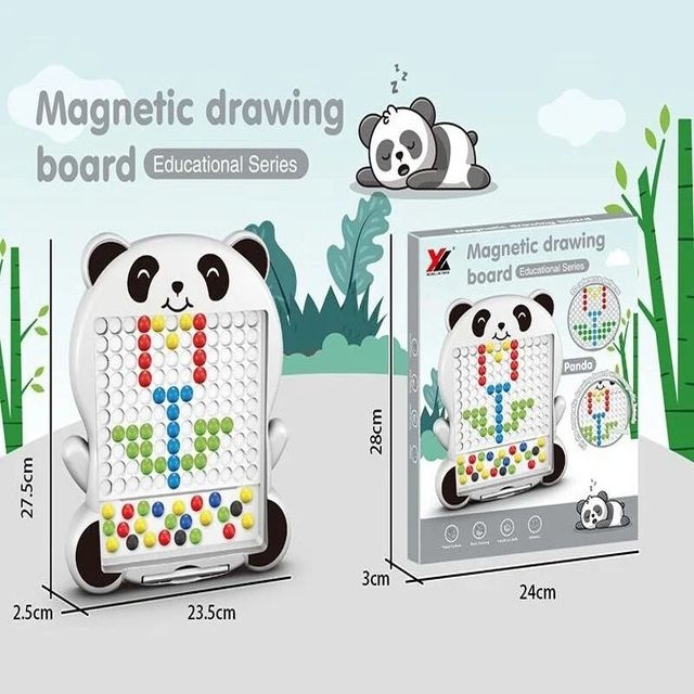 Мозаїка 646 (72/2) “Панда”, магнітна, каталог з прикладами картинок, в коробці