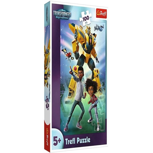 Пазли - 100 елм. - 16457 &quot;Трансформери. Команда роботів-трансформерів&quot;, Trefl