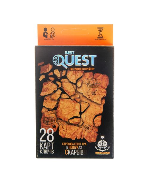 Карткова квест-гра &quot;BEST QUEST&quot; BQ-01-01,02,03,04