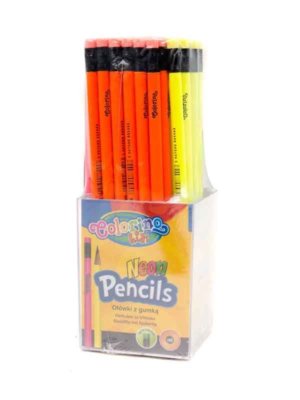 Карандаши с резинкой Neon 72 шт. (12005443)