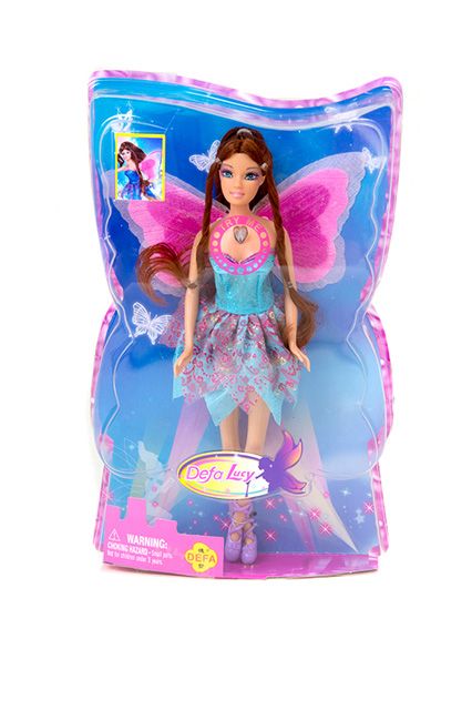 Лялька типу Барбі Defa Lucy Фея 8196 з крилами, що світяться